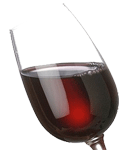 Image red wine glass